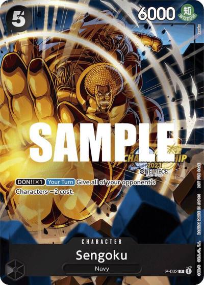 Sengoku (CS 2023 Event Pack) P-032 One Piece Promotion Cards Card