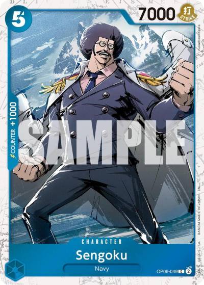 Sengoku - OP06-049 (Pirate Foil) OP06-049 Premium Booster -The Best- Vol. 2 Card