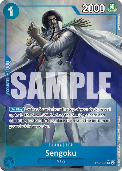 Sengoku (Parallel) OP07-046 500 Years in the Future Card