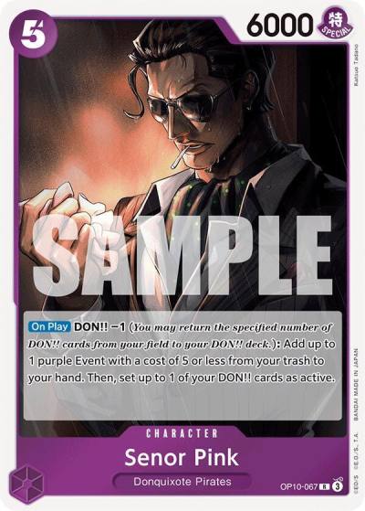 Senor Pink OP10-067 Royal Blood Card