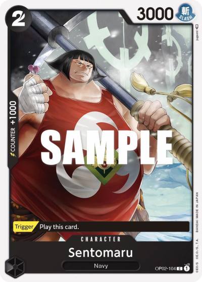 Sentomaru OP02-104 Paramount War Card