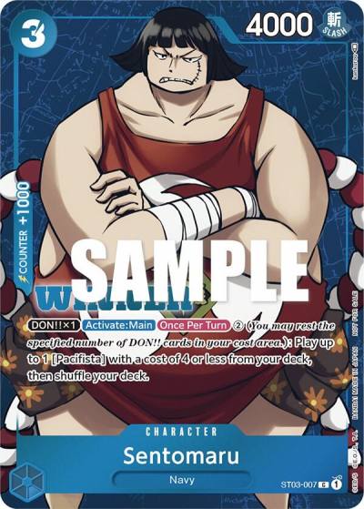 Sentomaru (Tournament Pack Vol. 3) [Winner] ST03-007 One Piece Promotion Cards Card