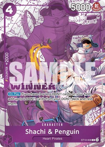 Shachi & Penguin (Winner Pack 2025 Vol. 4) ST10-008 One Piece Promotion Cards Card