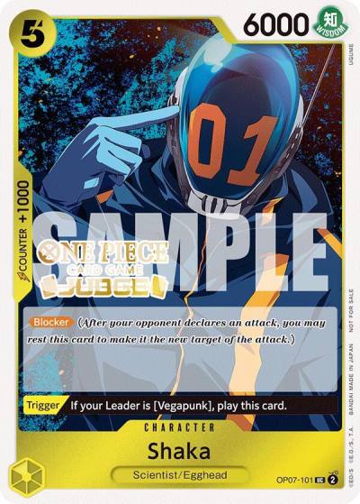 Shaka (Judge Pack Vol. 5) OP07-101 One Piece Promotion Cards Card