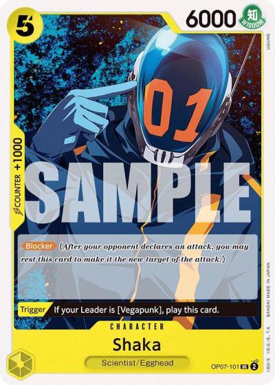 Shaka OP07-101 500 Years in the Future Card