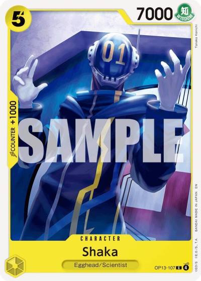 Shaka OP13-107 Carrying On His Will Card