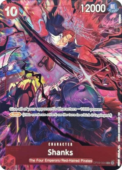 Shanks (004) (English Version 2nd Anniversary Set) OP09-004 One Piece Promotion Cards Card