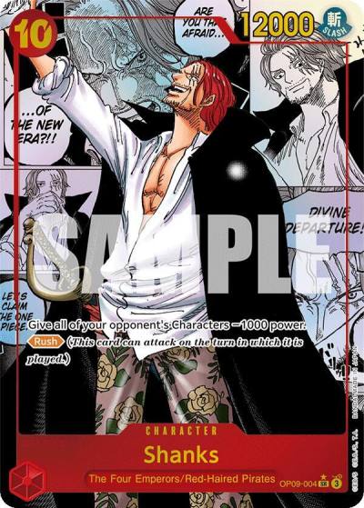 Shanks (004) (Manga) OP09-004 Emperors in the New World Card