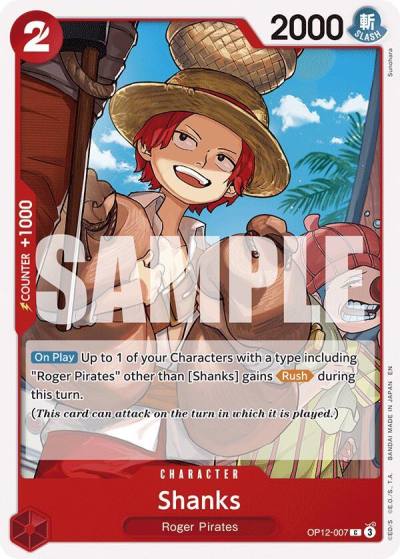 Shanks (007) OP12-007 Legacy of the Master Card
