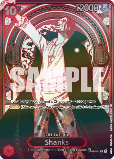 Shanks - OP09-004 (SP) (Silver) OP09-004 Carrying On His Will Card