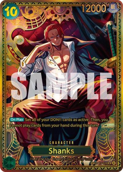 Shanks (OP13-028) (SP) OP13-028 The World's Strongest Warriors Card