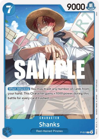 Shanks (Sealed Battle Kit Vol. 1) P-051 One Piece Promotion Cards Card