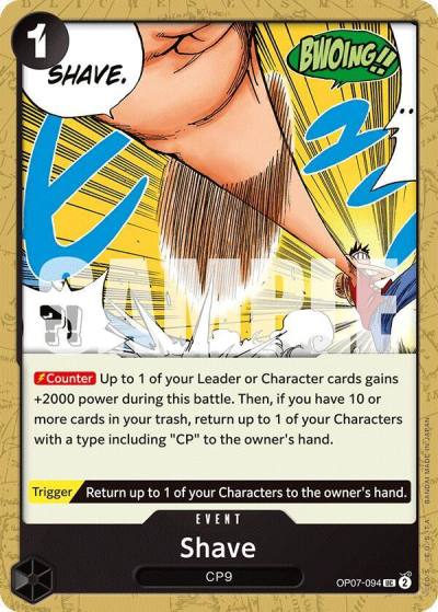 Shave OP07-094 500 Years in the Future Card