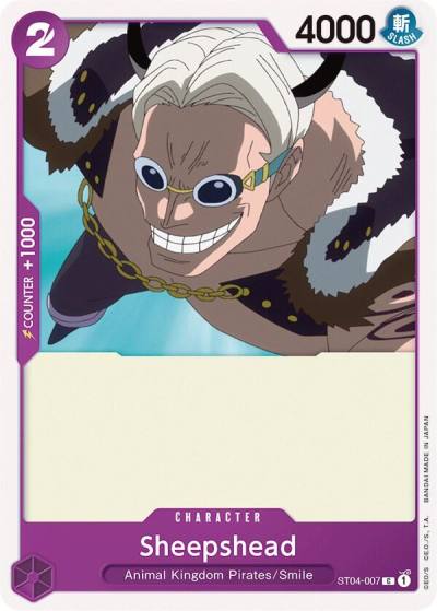 Sheepshead ST04-007 Starter Deck 4: Animal Kingdom Pirates Card