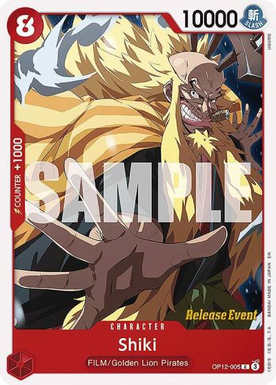 Shiki OP12-005 Legacy of the Master Release Event Cards Card
