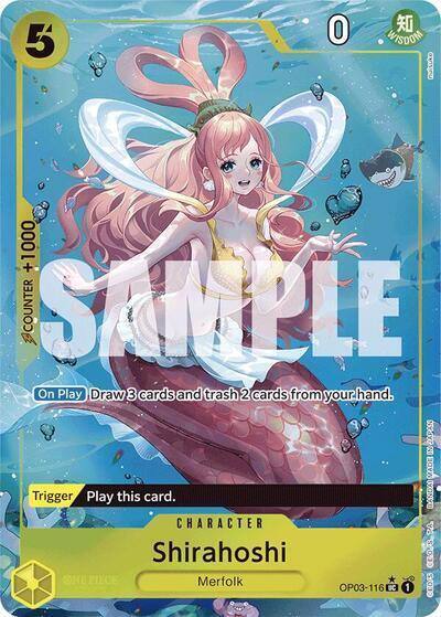 Shirahoshi (OP03-116) (Full Art) OP03-116 Premium Booster -The Best- Card