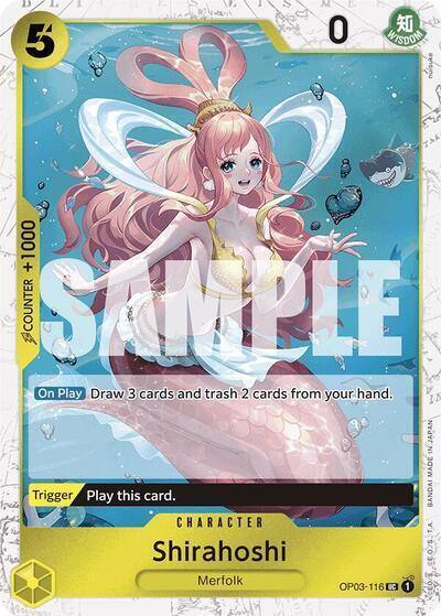 Shirahoshi (OP03-116) (Jolly Roger Foil) OP03-116 Premium Booster -The Best- Card