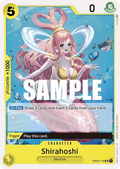 Shirahoshi OP03-116 Pillars of Strength Card