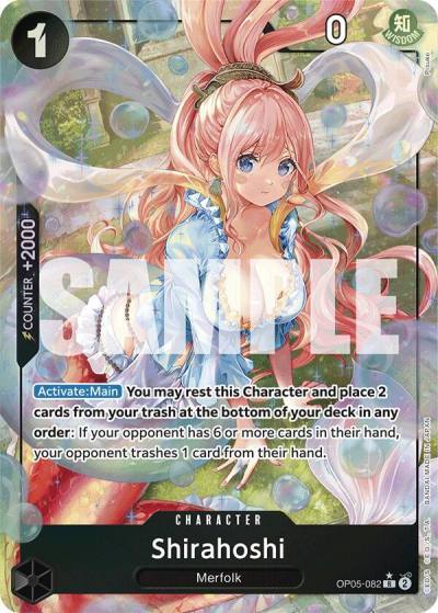 Shirahoshi (OP05-082) (Alternate Art) OP05-082 Premium Booster -The Best- Card