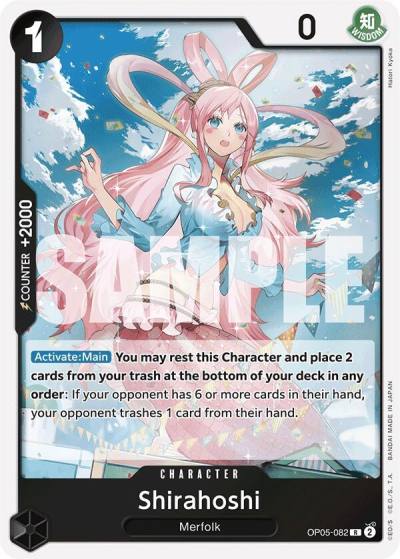 Shirahoshi (OP05-082) (Reprint) OP05-082 Premium Booster -The Best- Card