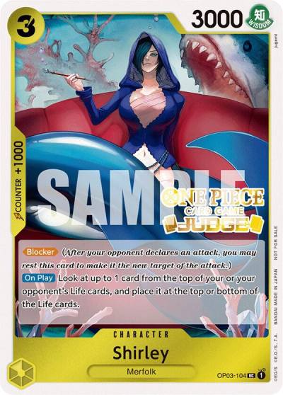 Shirley (Judge Pack Vol. 3) OP03-104 One Piece Promotion Cards Card