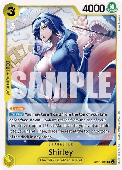 Shirley OP11-104 A Fist of Divine Speed Card