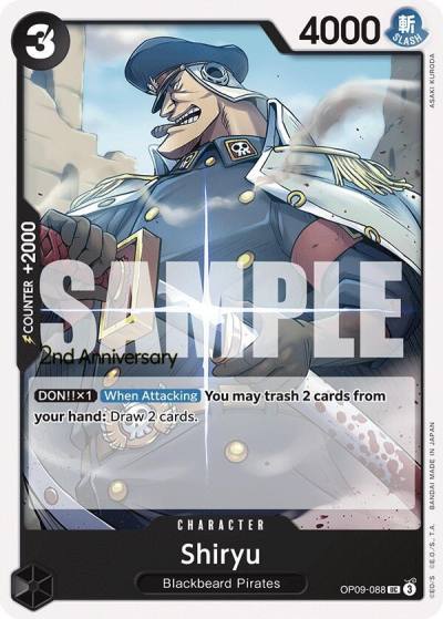 Shiryu OP09-088 Emperors in the New World: 2nd Anniversary Tournament Cards Card