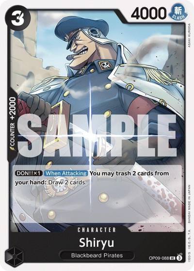 Shiryu OP09-088 Emperors in the New World Card