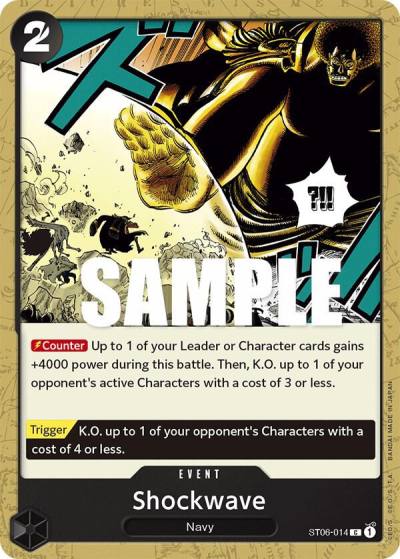 Shockwave ST06-014 Starter Deck 6: Absolute Justice Card
