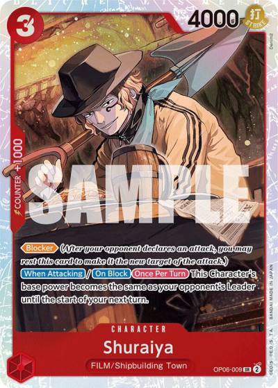 Shuraiya OP06-009 Wings of the Captain Card