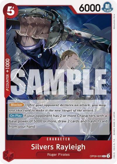 Silvers Rayleigh OP09-005 Emperors in the New World Card