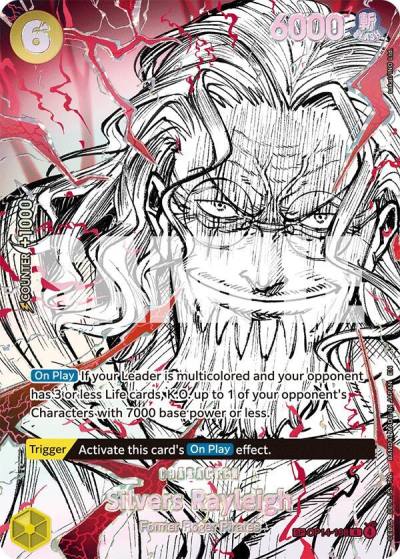 Silvers Rayleigh (OP14-108) (SP) OP14-108 The World's Strongest Warriors Card