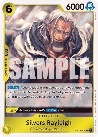 Silvers Rayleigh OP14-108 The Azure Sea's Seven Card