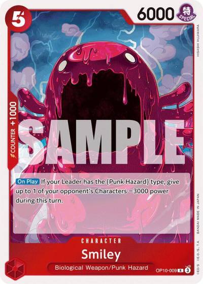 Smiley OP10-009 Royal Blood Card