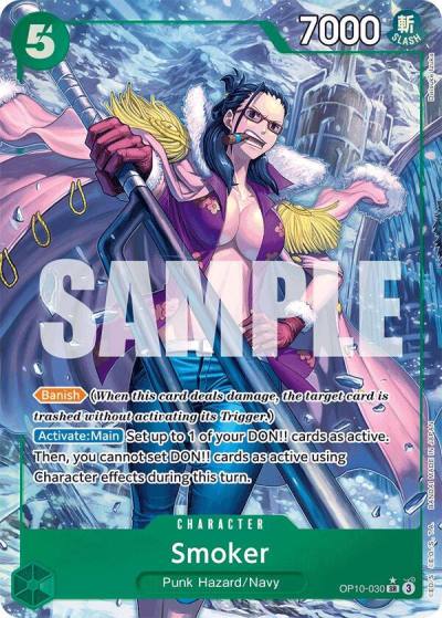 Smoker (030) (Parallel) OP10-030 Royal Blood Card