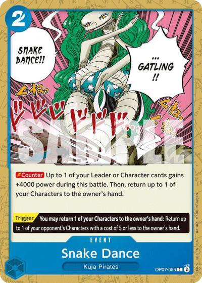 Snake Dance OP07-055 500 Years in the Future Card