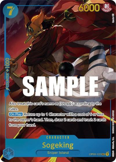 Sogeking (Alternate Art) OP03-122 Pillars of Strength Card