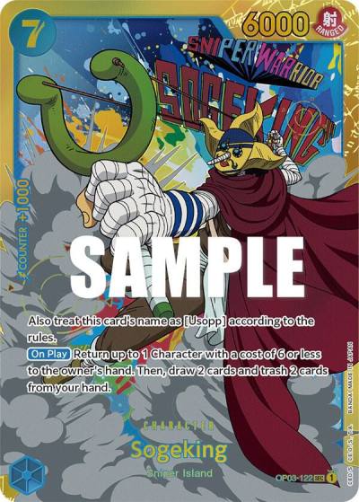 Sogeking OP03-122 Pillars of Strength Card