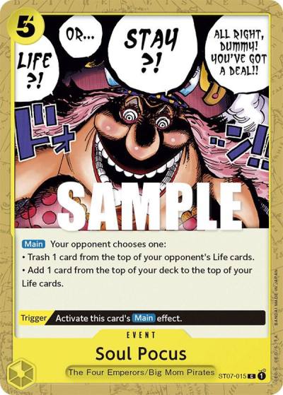 Soul Pocus ST07-015 Starter Deck 7: Big Mom Pirates Card