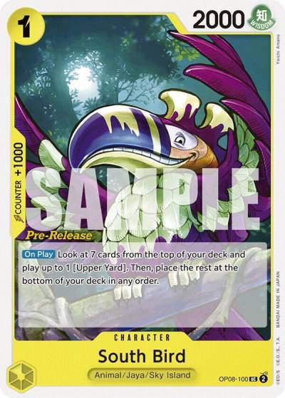 South Bird OP08-100 Two Legends Pre-Release Cards Card