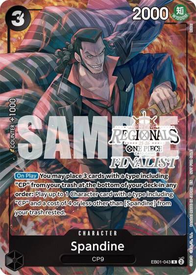Spandine (Regional Finalist Card Set 2025 Vol.1) EB01-043 One Piece Promotion Cards Card