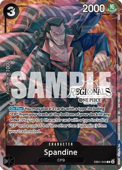 Spandine (Regional Participation Pack 2025 Vol.1) EB01-043 One Piece Promotion Cards Card