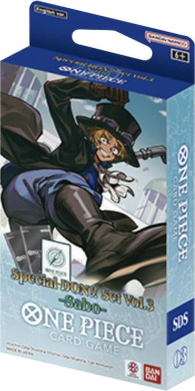 Special DON!! Set Vol. 3 -Sabo- One Piece Promotion Cards Card