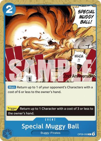 Special Muggy Ball OP09-058 Emperors in the New World: 2nd Anniversary Tournament Cards Card