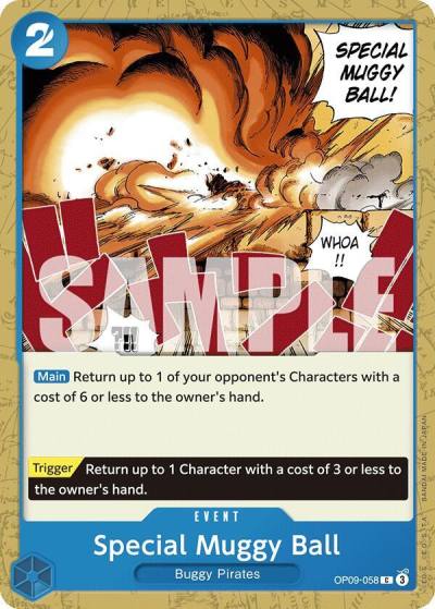 Special Muggy Ball OP09-058 Emperors in the New World Card