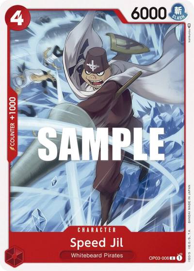 Speed Jil OP03-006 Pillars of Strength Card