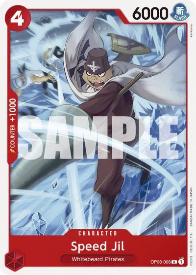 Speed Jil OP03-006 Starter Deck 15: RED Edward.Newgate Card