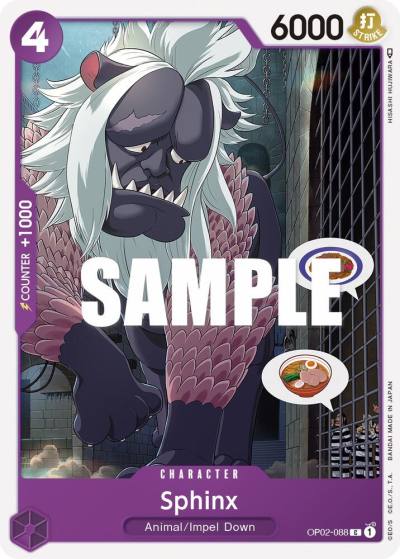 Sphinx OP02-088 Paramount War Card