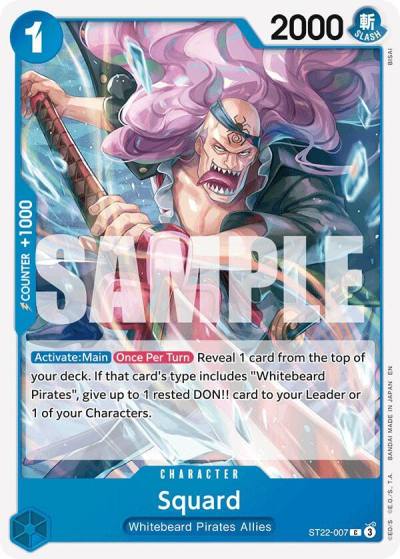 Squard ST22-007 Starter Deck 22: Ace & Newgate Card