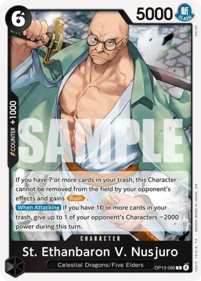 St. Ethanbaron V. Nusjuro OP13-080 Carrying On His Will Card